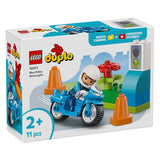 Lego Duplo 10471 blå politi motorcykel
