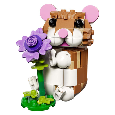 Lego ® creator 3i1 sød hamster med blomst - 31376