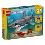 Lego glubsk haj med skattekiste byggelegetøj (31381)