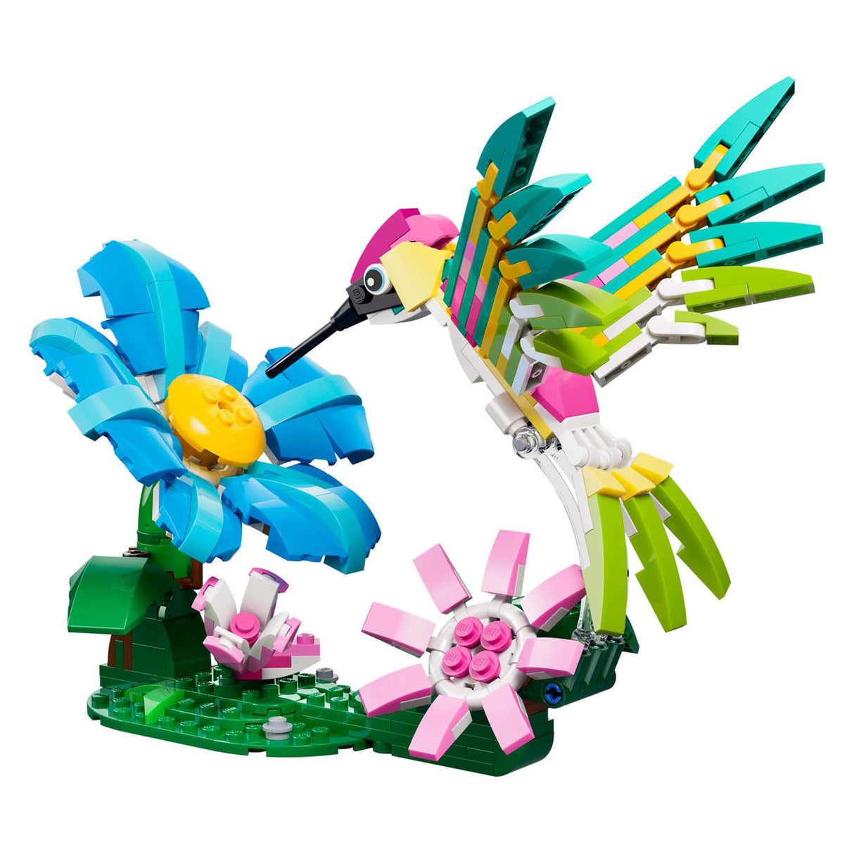 Lego ® creator 3i1 vilde dyr: farverig kolibri - 31384