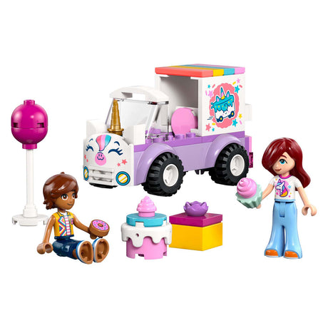Lego friends 42675 enhjørning kage leveringsbil