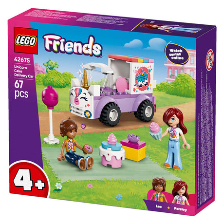 Lego friends 42675 enhjørning kage leveringsbil