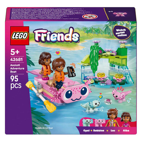 Lego friends axolotl eventyrbådbyggesæt - legetøj - 42681