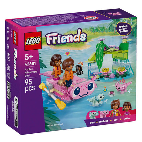 Lego friends axolotl eventyrbådbyggesæt - legetøj - 42681