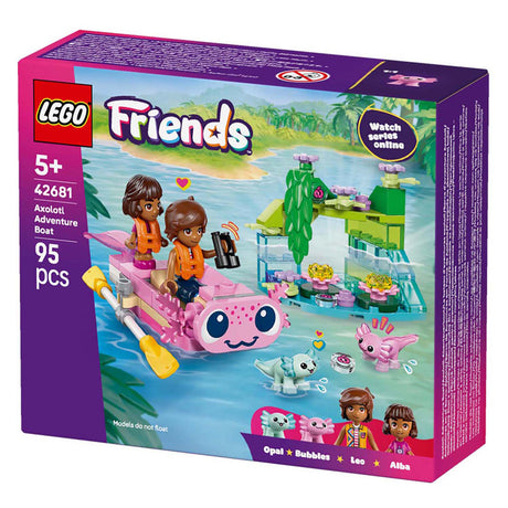 Lego friends axolotl eventyrbådbyggesæt - legetøj - 42681