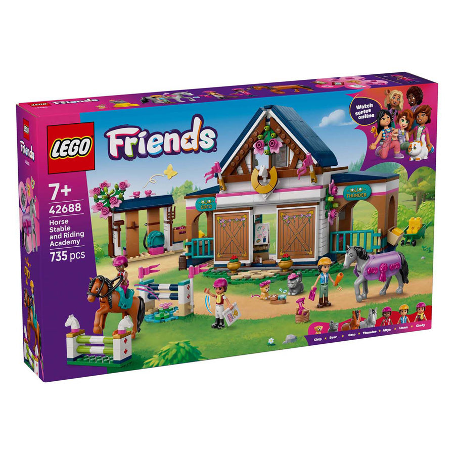 Lego friends 42688 hestestald og rideskole