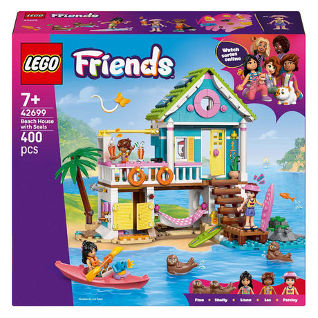 Lego friends 42699 strandhus med sæler