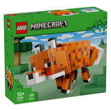 Lego minecraft ræven børnehave dekoration og dyrelegetøj til børn - 21588
