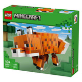 Lego minecraft ræven børnehave dekoration og dyrelegetøj til børn - 21588