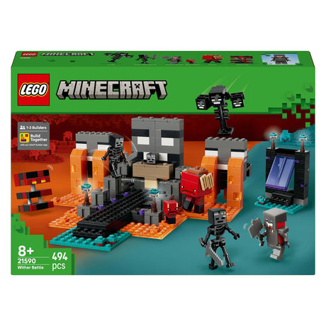 Lego minecraft 21590 visnekampen