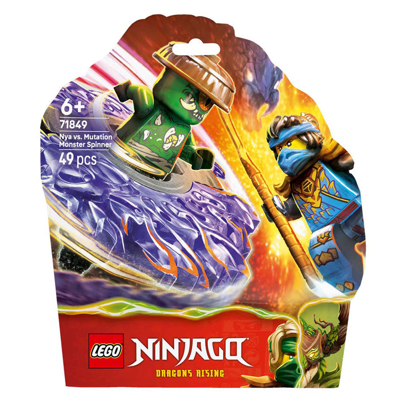 Lego ninjago 71849 ny vs. elementær monster spinner