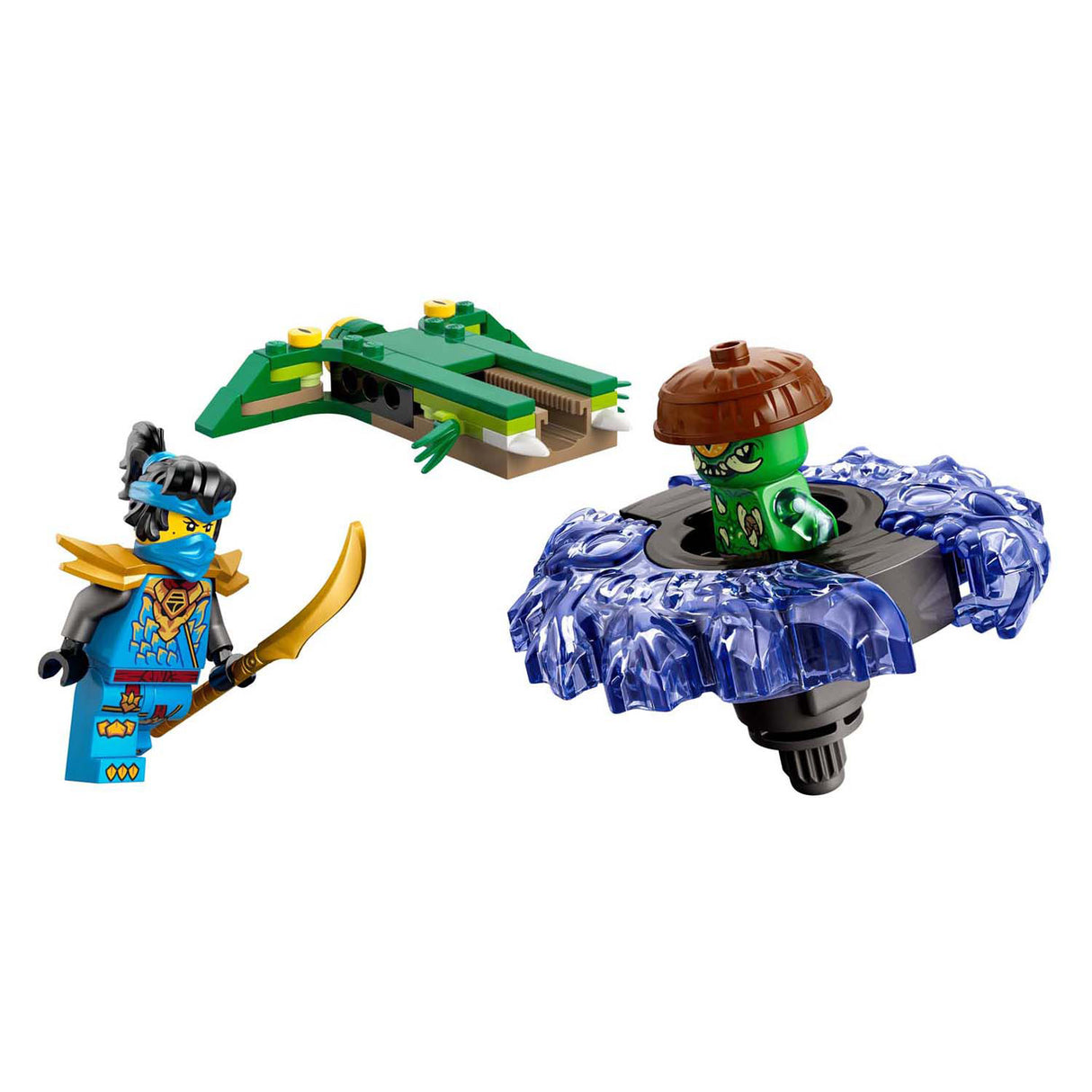 Lego ninjago 71849 ny vs. elementær monster spinner