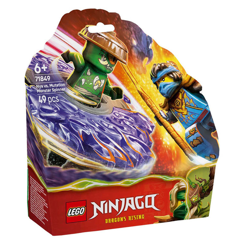 Lego ninjago 71849 ny vs. elementær monster spinner