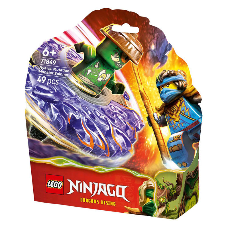 Lego ninjago 71849 ny vs. elementær monster spinner