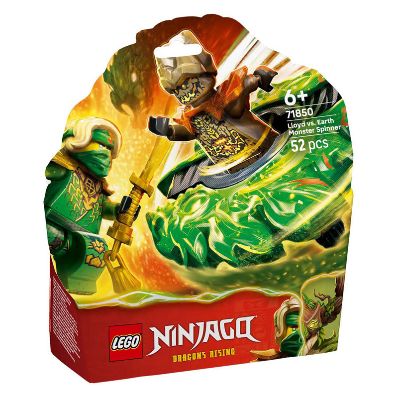 Lego ninjago 71850 lloyd vs. elemental monster spinner