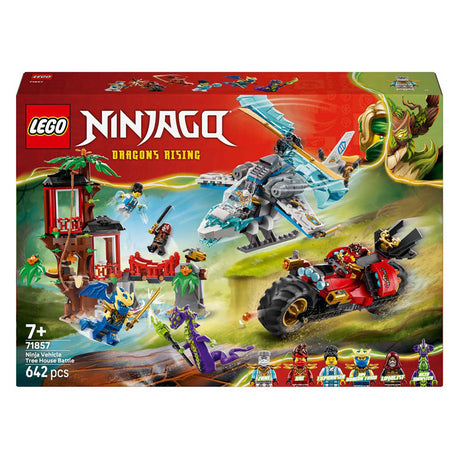 Lego ninjago 71857 ninja køretøjer ved træhuset