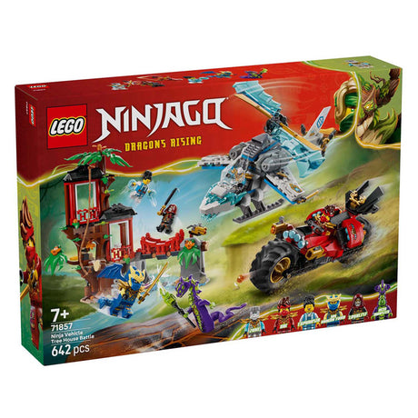 Lego ninjago 71857 ninja køretøjer ved træhuset