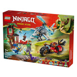 Lego ninjago 71857 ninja køretøjer ved træhuset