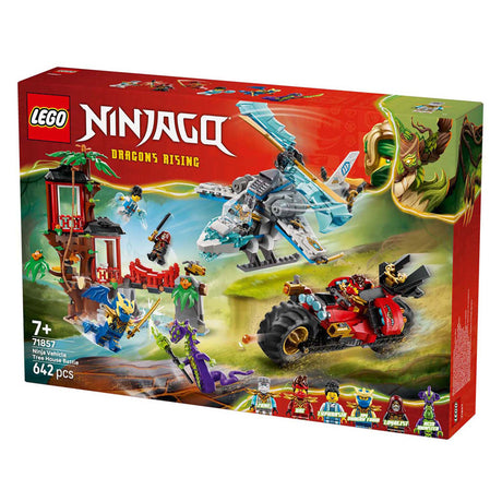 Lego ninjago 71857 ninja køretøjer ved træhuset