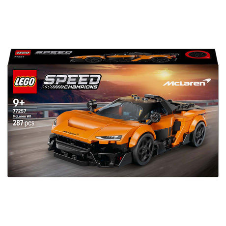 Lego ® speed champions mclaren w1 – de echte supercar met 1 minifiguur - raceauto - 77257