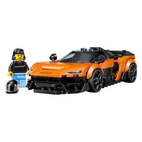 Lego ® speed champions mclaren w1 – de echte supercar met 1 minifiguur - raceauto - 77257