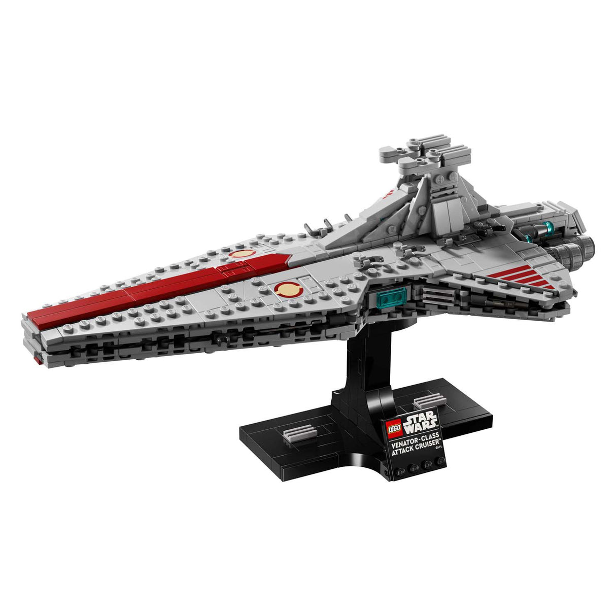 Lego star wars angrebscruiser i venator-klassen - byggesæt til voksne og dekoration - 75441