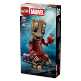 Lego marvel large i ravager jumpsuit - bygbart superheltelegetøj til børn - 76341
