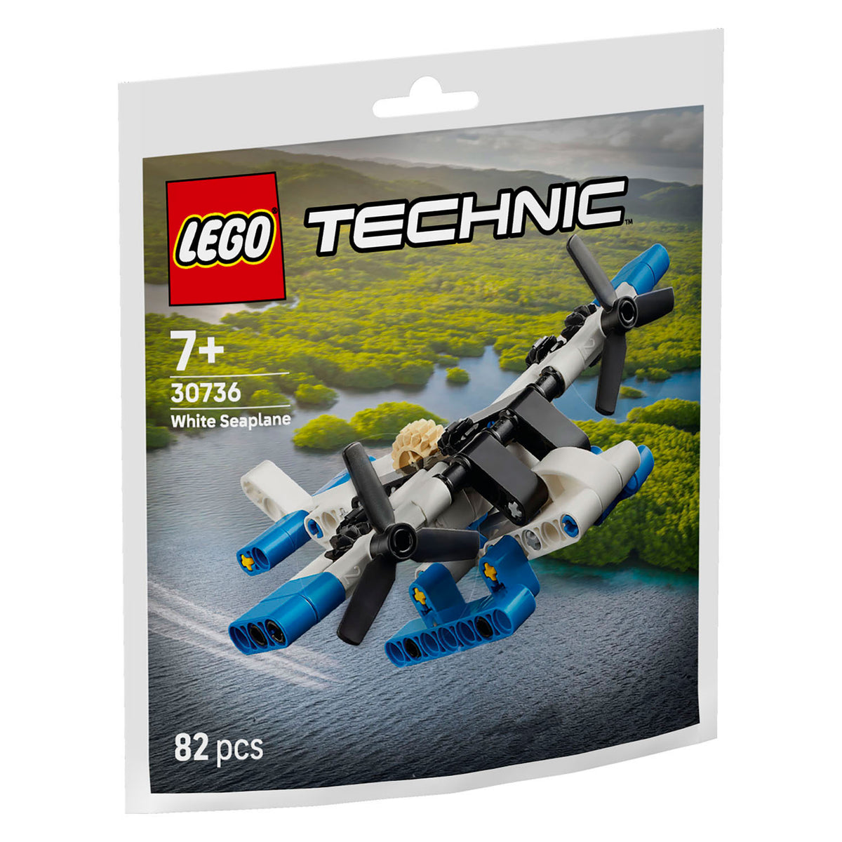 Lego technic 30736 hvid vandflyver