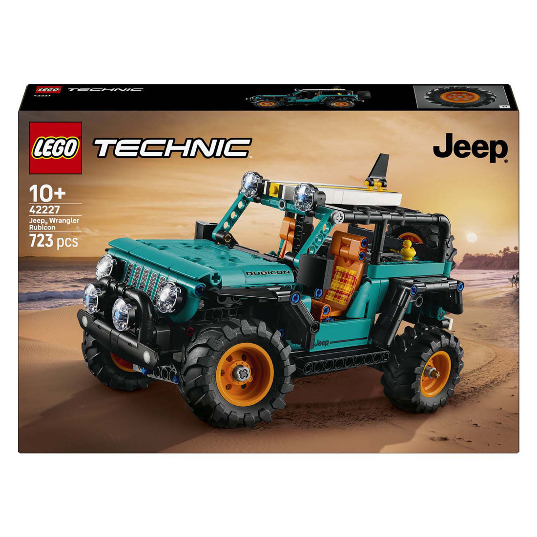 Lego Technic 42227 Jeep Wrangler Rubicon terrængående køretøj