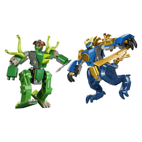 Lego ® ninjago® - jay's dragon mech kamp - legetøjs mekanik - legesæt med 2 minifigurer - 71853