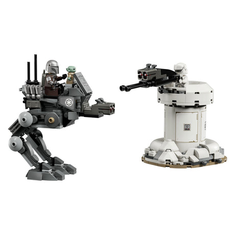 Lego ® star wars™ at-rt™ angreb - byggesæt med minifigur af mandalorian™ og grogu™ - fra 7 år - 75444