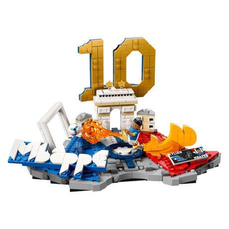 Lego editions kylian mbappé – fodbold højdepunkter fodboldlegetøj til børn - 43013