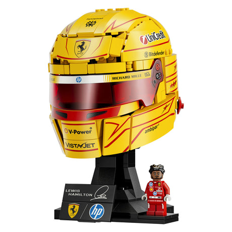 Lego editions scuderia ferrari hp hjelm fra lewis hamilton - 43022