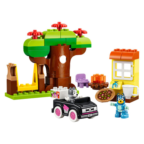 Lego 10469 duplo blå pizzapiger med muffin og blå