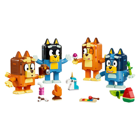Lego bluey bygbare figurer af bluey og hendes familiebyggesæt til børn 11217
