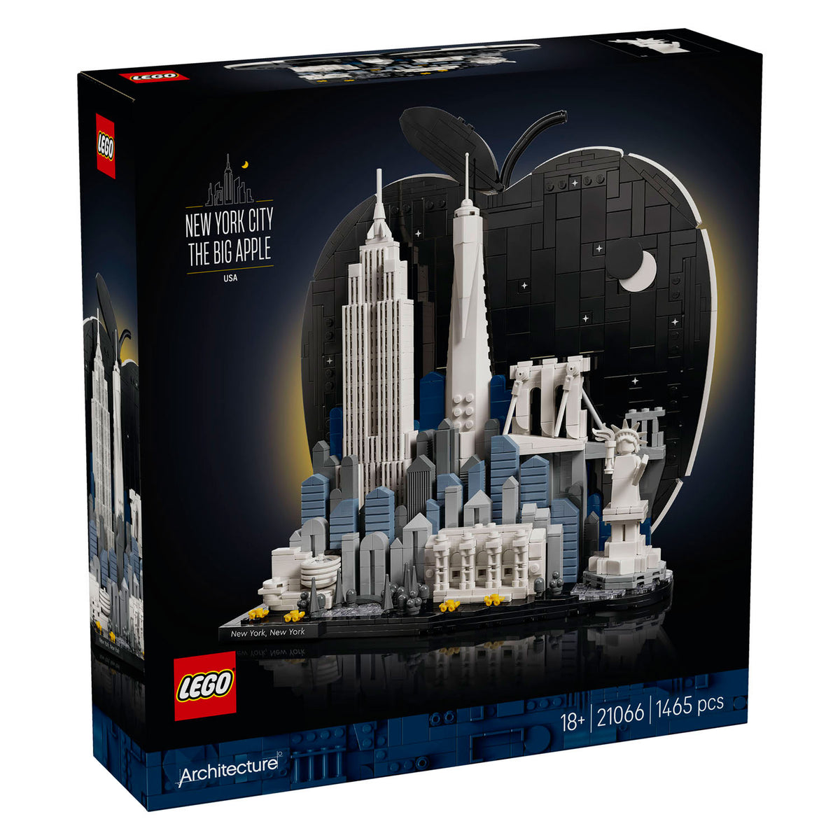 Lego architecture new york city – det store æblebyggesæt - 21066