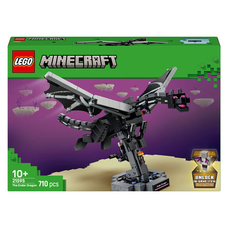 Lego minecraft the ender dragon dragelegetøj til børn og børneværelse dekoration 21595