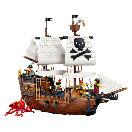 Lego creator 3i1 klassisk piratskib piratbådslegetøj til børn 31387