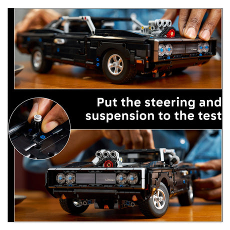 Lego technic fast and furious dodge charger r t auto bouwpakket voor volwassenen 42231