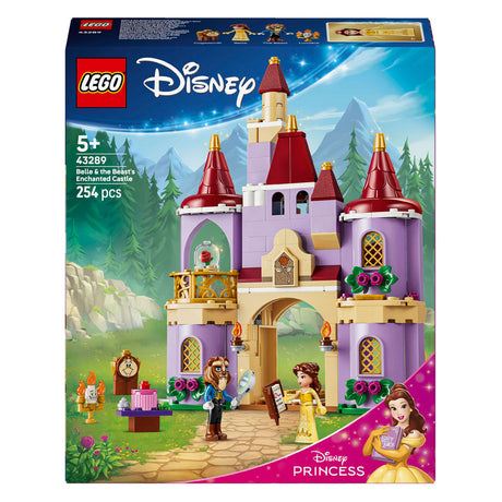 Lego ǀ disney prinsesse skønhedens fortryllede slot og udyret byggesæt til børn 43289