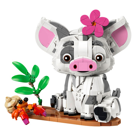 Lego ǀ disney vaiana pua bygbart dyrelegetøj til børn og dekoration 43292