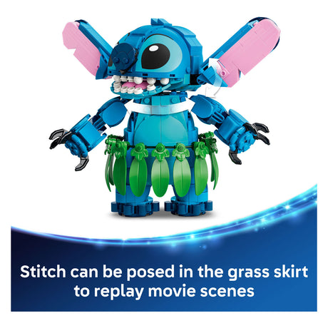 Lego ǀ disney stitch en scrump bouwpakket voor kinderen en kinderkamer decoratie 43296