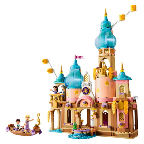 Lego ǀ disney prinsesse rapunzels slot bygbart legetøj til børn og dekoration 43297