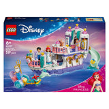 Lego ǀ Disney Princess Ariels Royal Wedding Boat byggesæt til børn med 7 figurer 43299