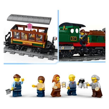 Lego city vintage damptogstoglegetøj til børn fra 7 år og derover - 60511