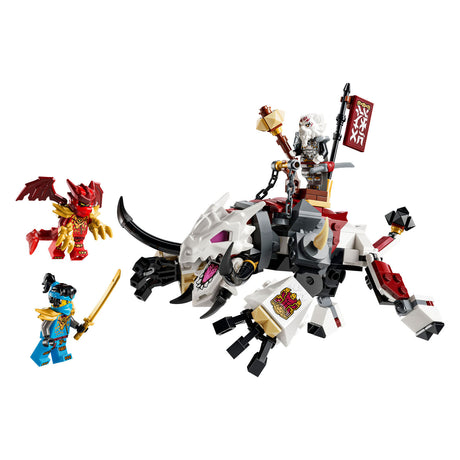 Lego ninjago 71863 zilvar og grimtak dragedyret