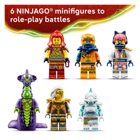 Lego ninjago wyldfyres transformerende drage mecha dragelegetøj til børn 71868