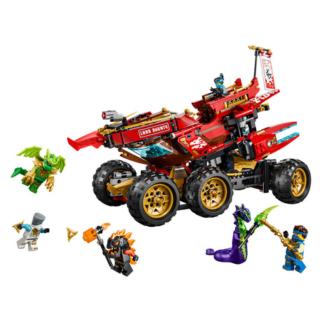 Lego ninjago land bounty byggesæt med lastbillegetøj til børn 71869