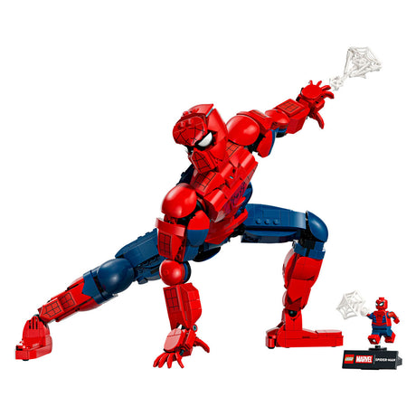 Lego ǀ marvel spider-man heltefigur byggesæt til børn med actionfigur 76346