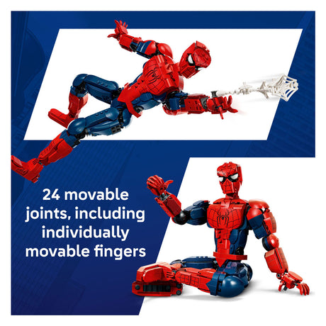 Lego ǀ marvel spider-man heldenfiguur bouwpakket voor kinderen met actiefiguur 76346